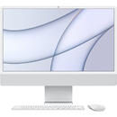 Apple iMac 4.5K Retina 23.8" Apple M1 Octa Core 8GB 256GB SSD Apple M1 8-core Mac OS Big Sur Silver