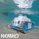 Robot de curățat piscina NEMh2O Classic XS, fără fir, autonom, mereu în apă, 2 turbine
