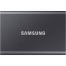 Samsung Portable SSD T7 1TB, external SSD (grey, USB-C 3.2 (10 Gbit / s), external)