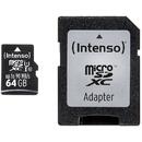 Intenso microSDXC Professional 64GB, UHS-I/Class 10 (3431490)