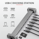 Dalyx Aluminium 10-in-1 USB-C Multi-port Dock