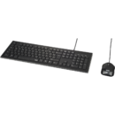 Hama "Cortino" Keyboard/Mouse Set, Cabled, ROU