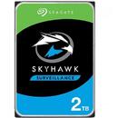 Seagate Surveillance Skyhawk 2TB HDD SATA 6Gb/s 256MB cache 8.9cm 3.5inch SMR Air 24x7 BLK