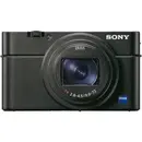 Sony DSC-RX100 Mark VI 20.1MP, 4K HDR, senzor 1 inch, obiectiv 24-200 mm, SteadyShot, Negru