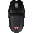 Thermaltake Argent M5 Wireless RGB Gaming Mouse, Negru