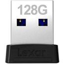Lexar JumpDrive USB 3.1 S47 128GB Black Plastic Housing, for Global, up to 250MB/s