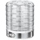 Deshidratator pentru alimente MPM, 5 tavi, Controlul temperaturii (35 ° C-70 ° C), Fara BPA, Transparent
