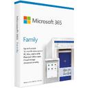 Licenta Cloud Retail Microsoft 365 Family English Subscriptie 1 an Medialess P8