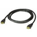 Aten Aten High Speed HDMI Cable with Ethernet True 4K ( 4096X2160 @ 60Hz); 1 m HDMI Cable with Ethernet