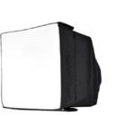 Mini softbox Godox SB1010 bounce-diffuser textil universal 10x10cm pentru blitzuri speedlite