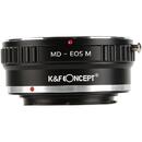 K&F Concept MD-EOS M adaptor montura de la Minolta MD MC la Canon EOS M-Mount KF06.279