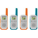 Motorola Statie radio PMR portabila Motorola TALKABOUT T42 QUAD PACK set cu 4 buc