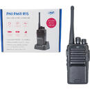 Statie radio portabila profesionala PNI PMR R15 0.5W, ASQ, TOT, monitor, programabila, acumulator 1200mAh