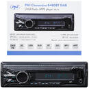 PNI DAB Radio MP3 player auto PNI Clementine 8480BT 4x45w, 12/24V, 1 DIN, cu SD, USB, AUX, RCA, Bluetooth si USB 1.5A pentru incarcare telefon