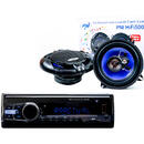 Pachet Radio MP3 player auto PNI Clementine 8524BT 4x45w + Difuzoare auto coaxiale PNI HiFi500, 100W, 12.7 cm
