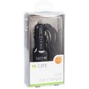 M-Life INCARCATOR AUTO LIGHTNING + USB 2100MA M-LIFE