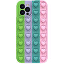 Lemontti Husa Heart Pop it iPhone 13 Pro Multicolor 5