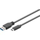 Goobay Goobay 71221 USB cable 2 m USB 3.2 Gen 1 (3.1 Gen 1) USB A USB C Black