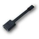 Dell DELL 470-ABNE USB cable 0.132 m USB 3.2 Gen 1 (3.1 Gen 1) USB C USB A Black