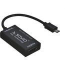 SAVIO Savio CL-32 cable interface/gender adapter Micro-USB 5 pin HDMI Black
