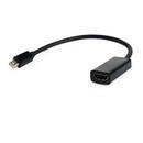 Gembird Gembird A-MDPM-HDMIF-02 video cable adapter Mini DisplayPort HDMI Type A (Standard) Black