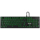 Savio Tempest RX FULL keyboard Outemu Brown USB QWERTY US Black, Green