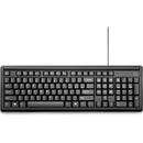 HP HP Keyboard 100, Tastatura, USB, Cu fir, Negru