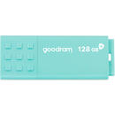Goodram UME3 USB flash drive 128 GB USB Type-A 3.0 Turcoaz, Citire 60 MB/s, Scriere 20 MB/s