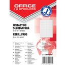 Office Products Rezerva A4 pentru caiet mecanic, 50 file/set, Office Products - matematica - hartie color