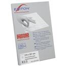 EXITON Etichete albe autoadezive 6/A4, 99,1 x 93,1 mm, 100 coli/top - colturi rotunjite, Exiton