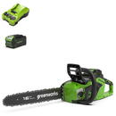 Chainsaw 40V 4Ah 40 cm Greenworks GD40CS18K4 - 2005807UB