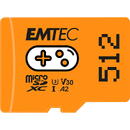 EMTEC MicroSD  512GB UHSI U3 V30 A2 Gaming Orange