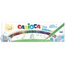 Carioca Creioane colorate CARIOCA Tita Rainbow Set, hexagonale, flexibile, 50 culori/cutie