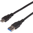 Akyga Akyga AK-USB-15 USB cable 1 m USB 3.2 Gen 1 (3.1 Gen 1) USB C USB A Black
