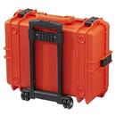 Plastica Panaro Hard case Orange MAX505S-TR cu roti pentru echipamente de studio