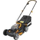WORX WORX WG743E lawn mower Push lawn mower Black,Orange Battery