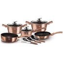 Berlinger Haus 11 piece pot set Berlinger Haus BH/6160 Metallic Line Rose Gold Edition