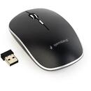 Gembird MUSW-4BS-01, USB Wireless, Black-Silver