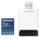 Samsung SDXC  PRO Plus 256GB, Class 10, UHS-I U3, V30