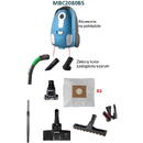 Midea Bag vacuum cleaner B8 MBC2080BS Albastru 700 W
