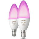 Philips Philips Hue White and colour ambience Dual Pack E14
