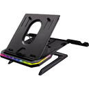 Verbatim Stand notebook SUREFIRE Portus X1 RGB 17" Black