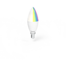 Hama WLAN LED Lamp, E14, 5.5W, Dimmable, Candle, for Voice / App Control, white