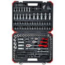Gedore Gedore Red socket set, 1/4 "+ 3/8" + 1/2 ", 172 pieces (red / black, with 3 lever Ratchet)