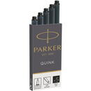 PARKER Parker Quink inktpatronen zwart, doos met 5 stuks Black 5 pc(s)
