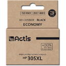 ACTIS Actis KH-305BKR ink for HP printer; HP 305XL 3YM62AE replacement; Standard; 20 ml; black