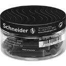 Schneider Patroane SCHNEIDER, 30buc/borcan cu capac plastic - cerneala neagra