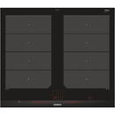 Siemens EX675LXC1E hob Black, Stainless steel Built-in Zone induction hob 4 zone(s)