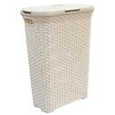 Curver Curver NATURAL STYLE laundry basket 40L Cream