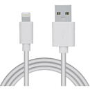 Spacer CABLU alimentare si date SPACER, pt. smartphone, USB 2.0 (T) la Lightning (T), PVC,,Retail pack, 0.5m, White,&amp;nbsp; "SPDC-LIGHT-PVC-W-0.5" (include TV 0.06 lei)